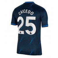 Chelsea Moises Caicedo #25 Auswärtstrikot 2023-24 Kurzarm